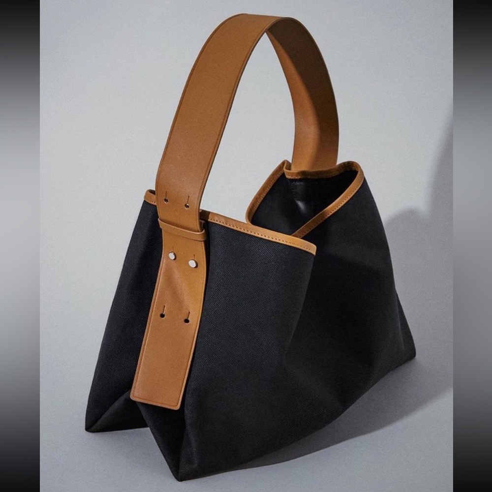 COS Folded Canvas Shopper Bag